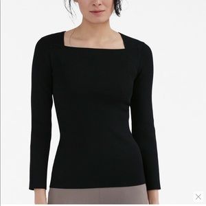 MM LaFleur black The Lahiri Top XL